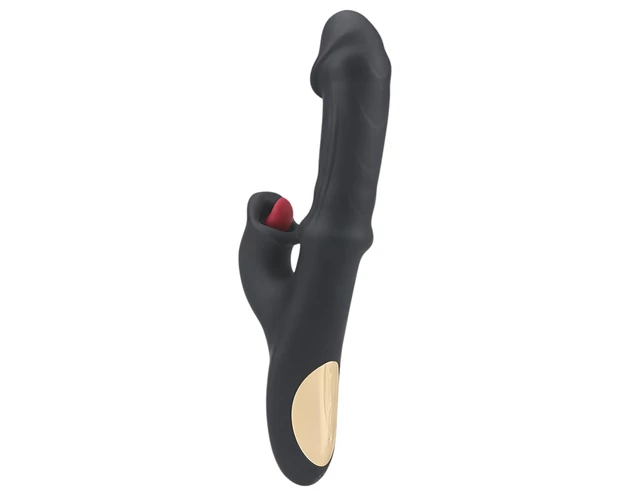 Wilson - lökő csiklókaros vibrátor (fekete)
