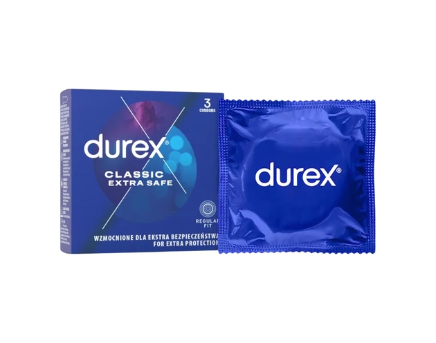 Durex extra safe - biztonságos óvszer (3db)