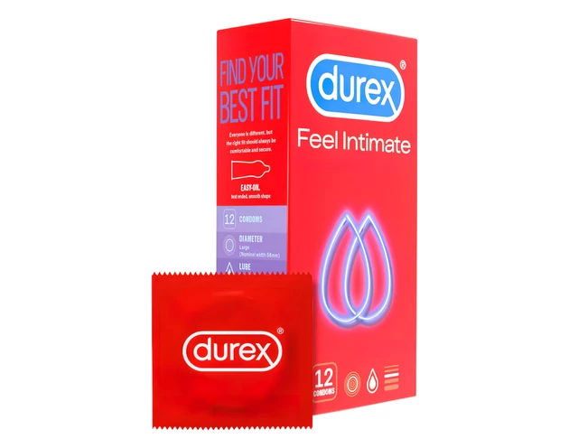 Durex Feel Intimate - vékonyfalú óvszer (12db)