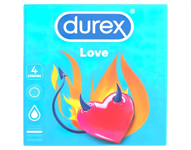 Durex óvszer Love - Easy-on óvszer (4db)