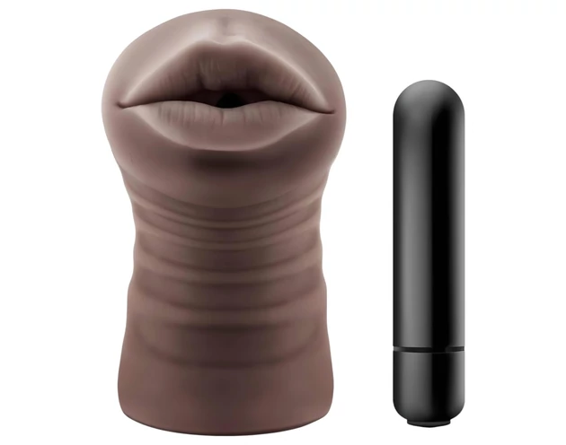 Enlust Krystal - vibrációs műszáj MI képekkel (barna)