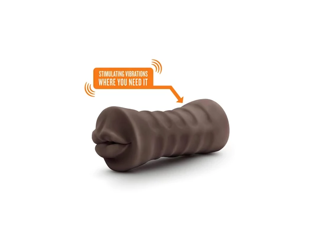 Enlust Krystal - vibrációs műszáj MI képekkel (barna)