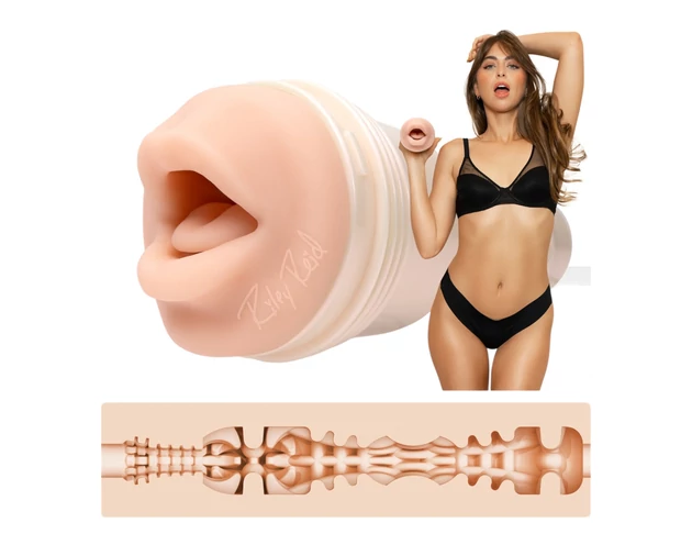 Fleshlight Riley Reid Insomnia - száj maszturbátor