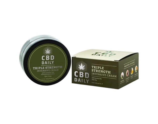 CBD Daily Triple Strength - kannabisz alapú bőrápoló krém (48g)