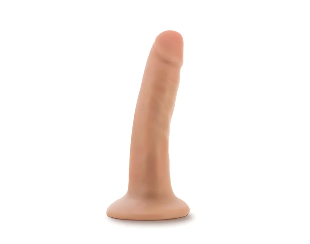 Dr. Skin 5,5 - tapadókorongos élethű dildó - natúr (14cm)