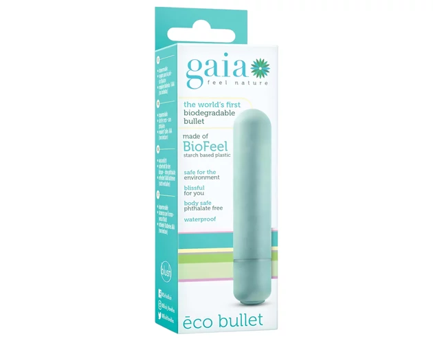 Gaia Eco M - környezetbarát rúdvibrátor (türkiz) - közepes