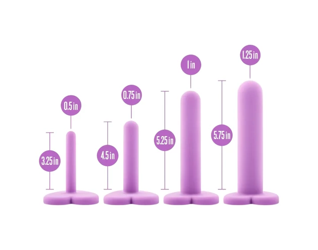 Blush Wellness - hüvely tágító szett (lila)