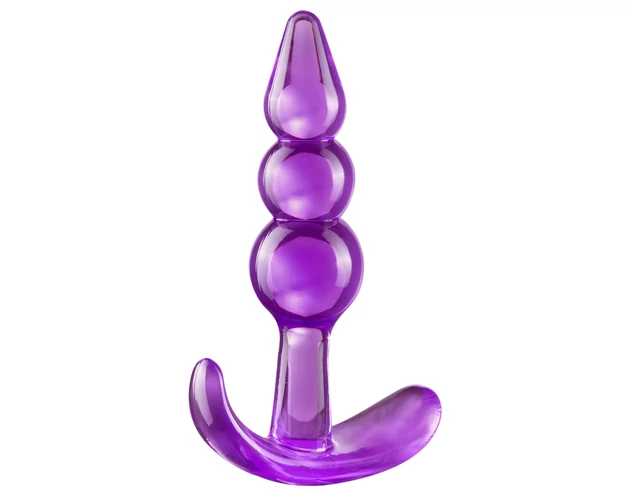 B Yours - gömbös anál plug (lila)