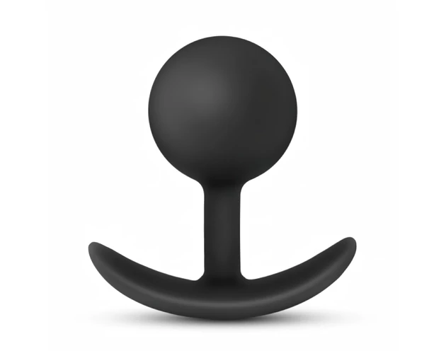 Anal Adventures Platinum - anál plug (fekete)