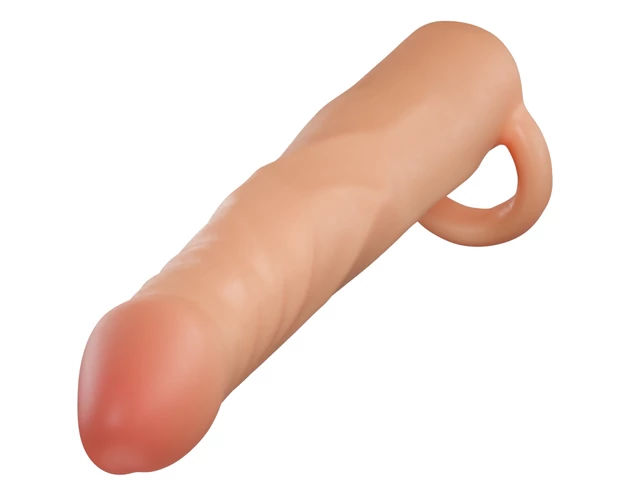 Performance Plus 2,5 - heregyűrűs péniszköpeny (natúr)