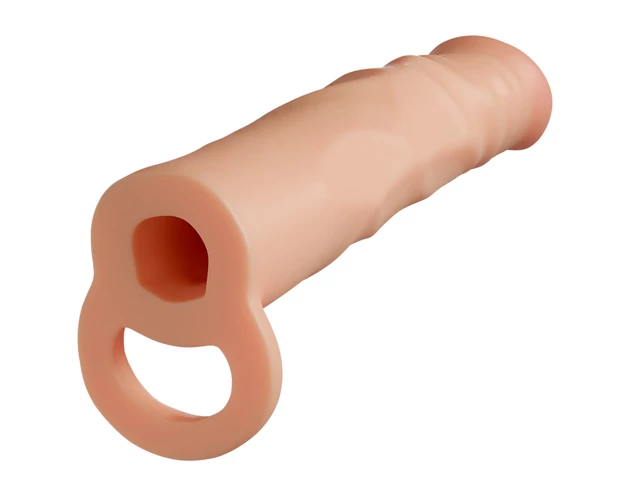 Performance Plus 2,5 - heregyűrűs péniszköpeny (natúr)