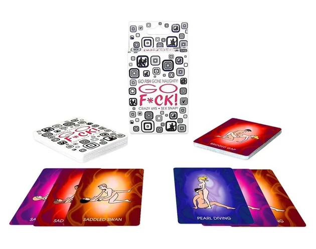 GO F*CK - Kama Sutra kártya (52db)