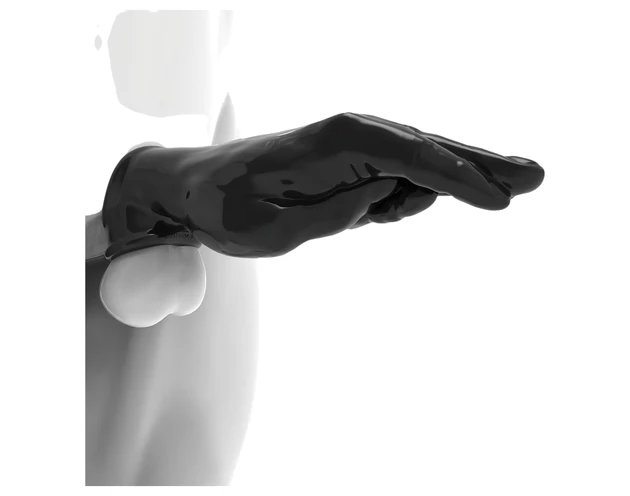 Oxballs Handjob Fist - fisting péniszköpeny (fekete)