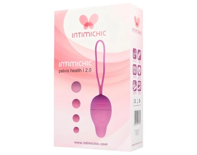 Intimichic I 2.0 - variálható gésagolyó szett (pink)