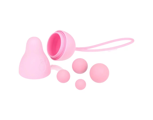 Intimichic I 2.0 - variálható gésagolyó szett (pink)