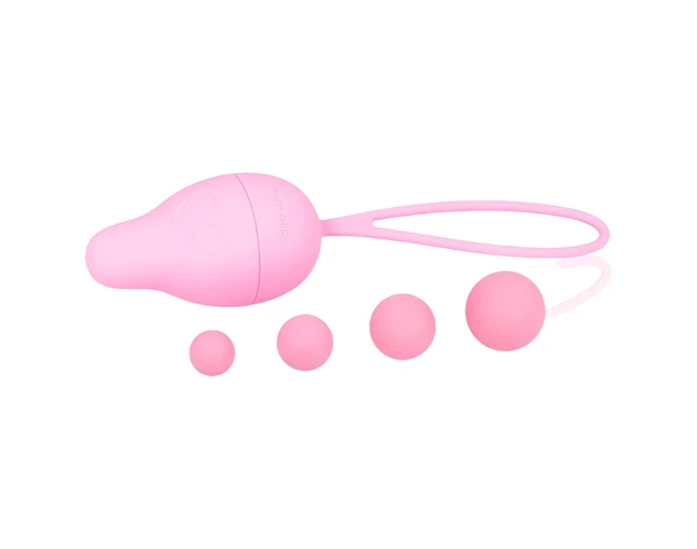 Intimichic I 2.0 - variálható gésagolyó szett (pink)
