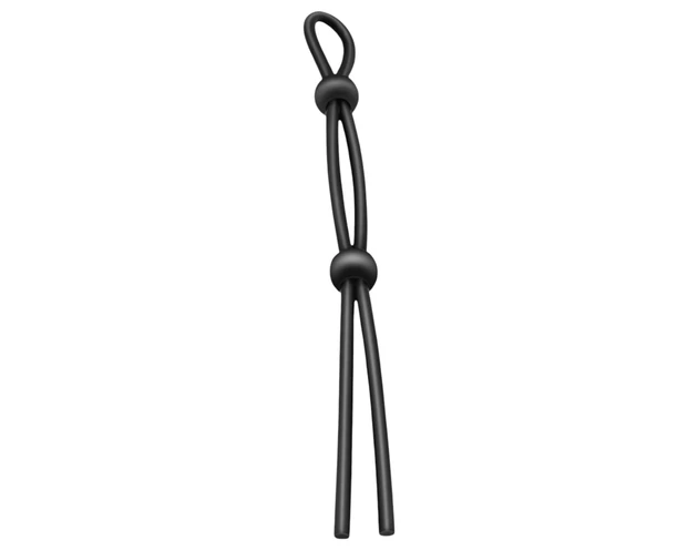 Addicted Toys - szilikon péniszgyűrű szett - 7db (fekete)