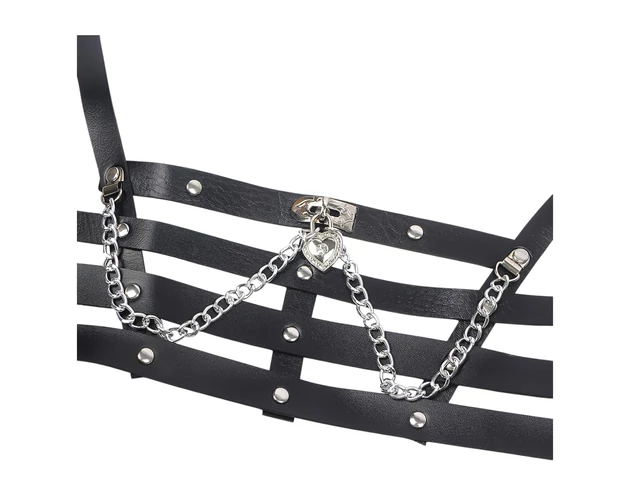 Subblime - láncos hám (fekete)