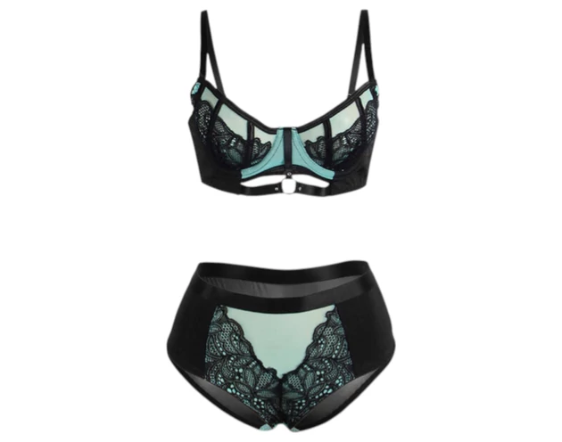 Subblime - csipkés fehérnemű szett - 955564 (fekete)