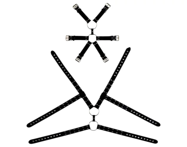 Virgite - férfi mellhám (fekete)