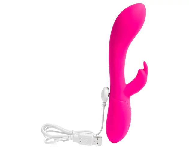 Platanomelón Lucas - akkus, csiklókaros vibrátor (pink)