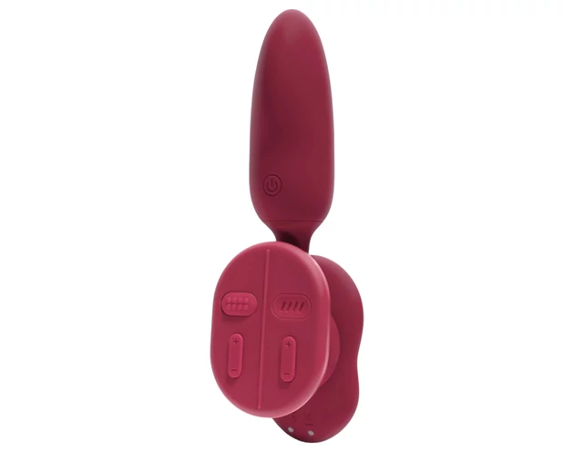 Platanomelón Mobi - 2 részes vibrátor szett - (piros)