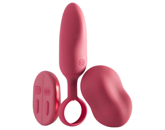 Platanomelón Mobi - 2 részes vibrátor szett - (piros)
