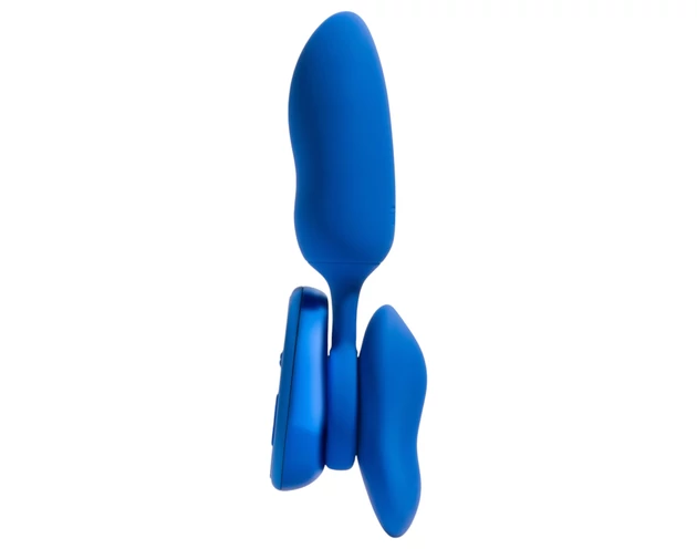 Platanomelón Mobi - akkus, rádiós vibrátor szett - 2 részes (kék)