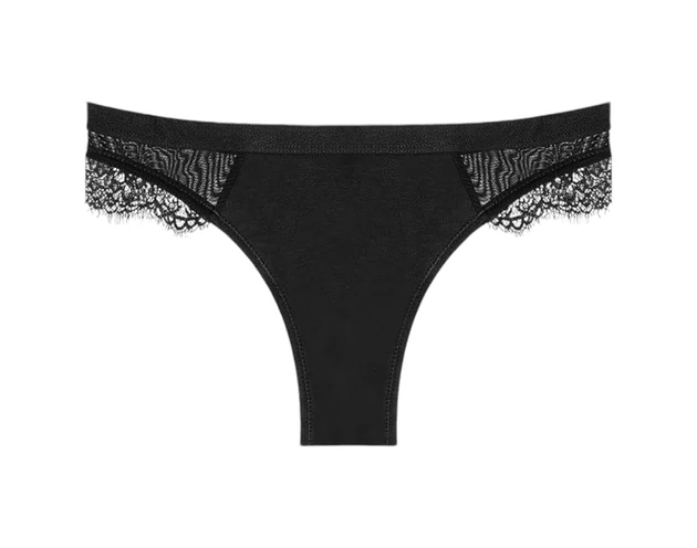 Adalet Flora Normal - menstruációs bugyi (fekete)