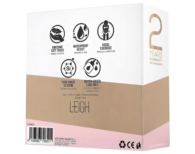 Engily Ross Leigh - szilikon gésagolyó (lila)