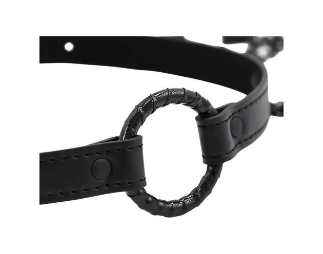 INTOYOU - szájpecek bimbócsipesszel (fekete)