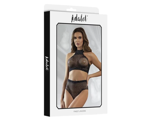 Adalet Marga - hálós necc szett - (fekete)