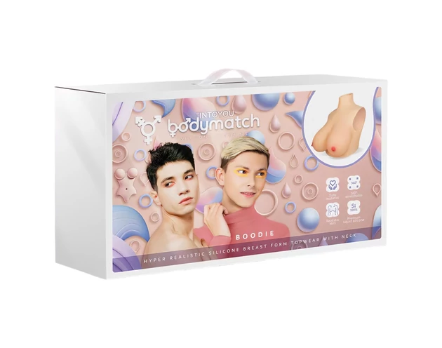 INTOYOU - felcsatolható realisztikus mellek (natúr)