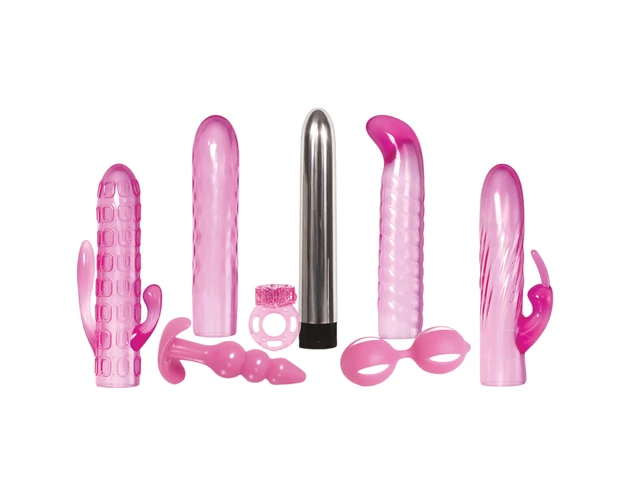 Evolved Intense - vibrátor csomag - 8 részes (pink)