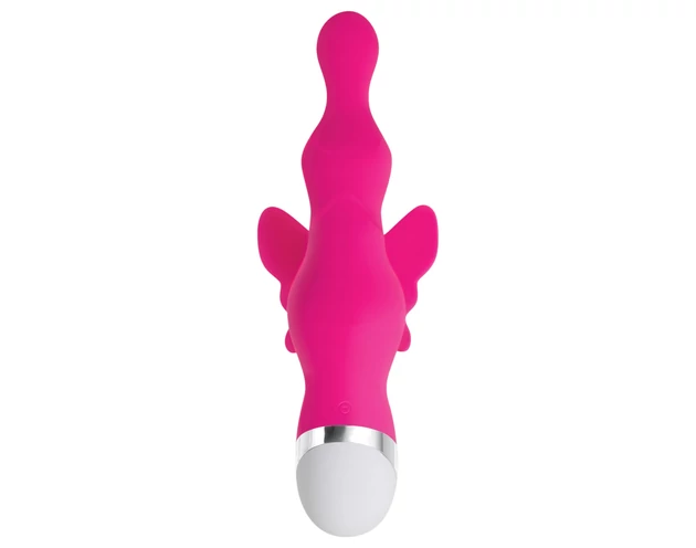 Evolved - gyöngyös, csiklókaros vibrátor (pink)