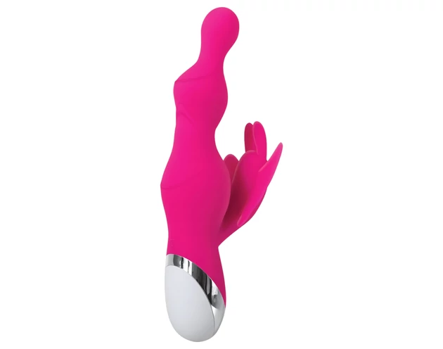 Evolved - gyöngyös, csiklókaros vibrátor (pink)