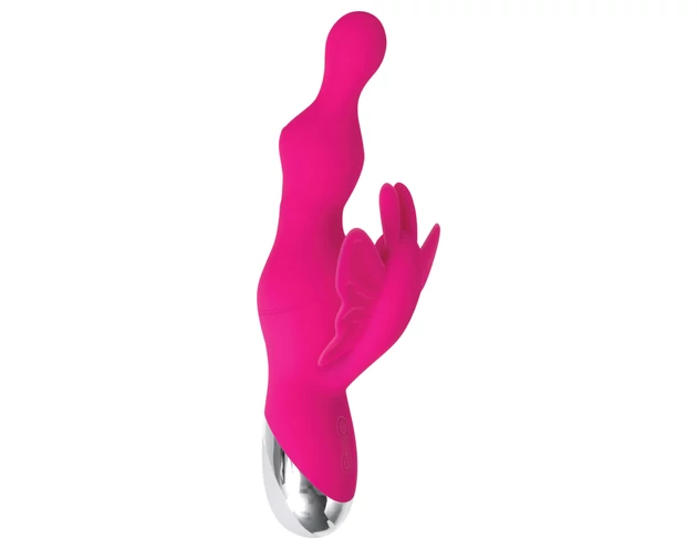 Evolved - gyöngyös, csiklókaros vibrátor (pink)