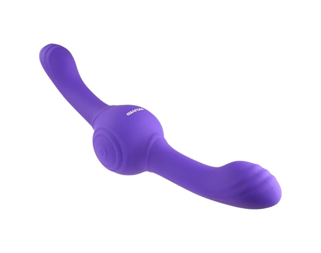 Evolved Our Gyro Vibe - akkus, rázó dupla vibrátor (lila)