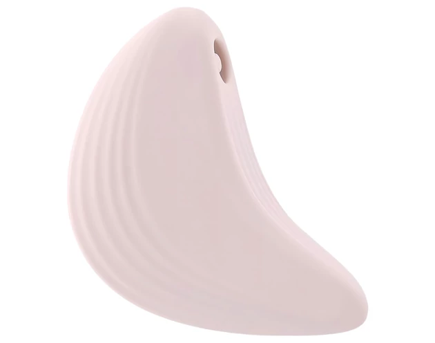 Playboy Palm - akkus, vízálló 2in1 csikló vibrátor (pink)