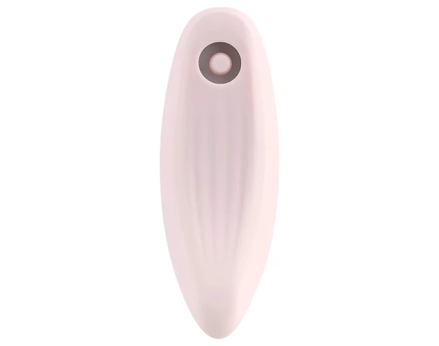 Playboy Palm - akkus, vízálló 2in1 csikló vibrátor (pink)