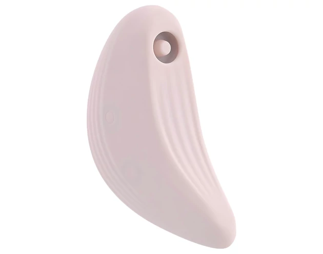 Playboy Palm - akkus, vízálló 2in1 csikló vibrátor (pink)