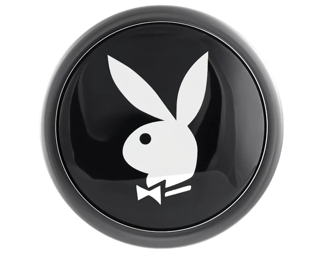 Playboy Tux - anál plug - kicsi (ezüst)