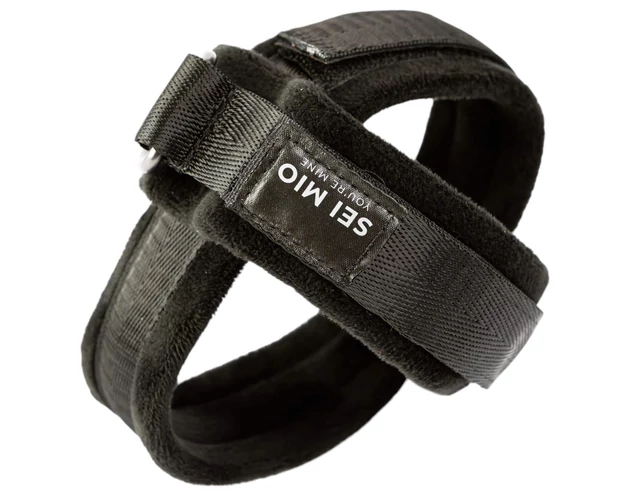 Sei Mio - kereszt bilincs (fekete)