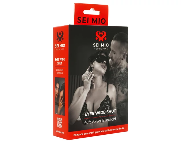 Sei Mio - szemmaszk (fekete)