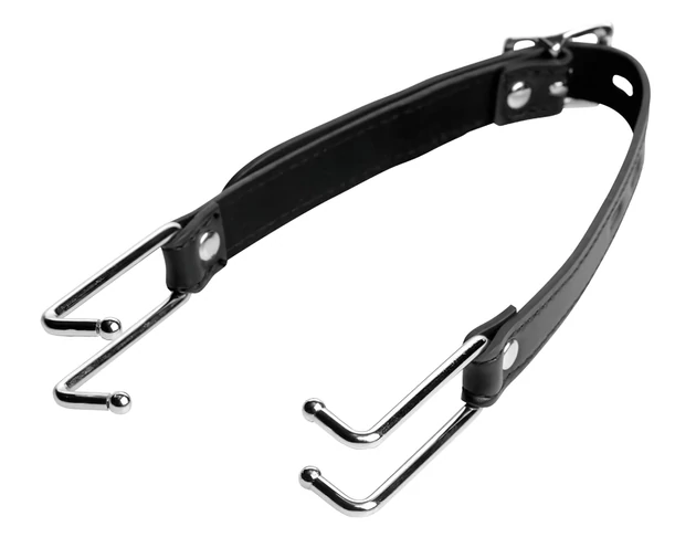 Strict - szájfeszítő kampó (fekete-ezüst)