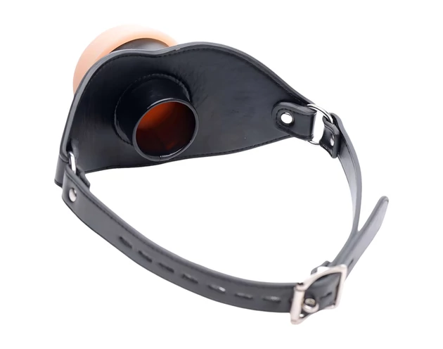 Master Series Pussy Face - szájpecek (natúr)