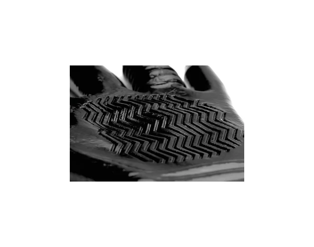 Pleasure Fister - textúrált öklöző kesztyű (fekete)