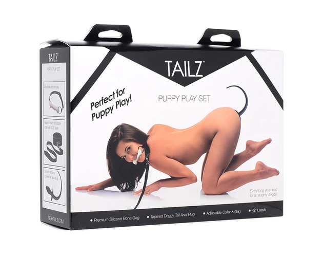 TAILZ Puppy Player Set - anál dildó szett (4 részes)