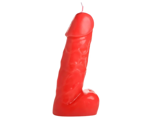 Spicy Pecker - gyertya pénisz herékkel - nagy