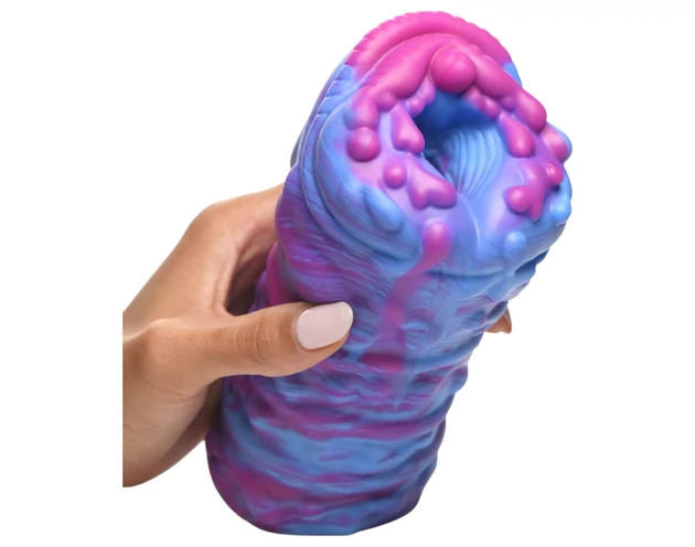 Creature Cocks Cyclone - szilikon alien műpunci (lila-pink)